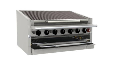 C-RS Dante Series Standard Profile Commercial Countertop Gas Charbroilers : C-36RS